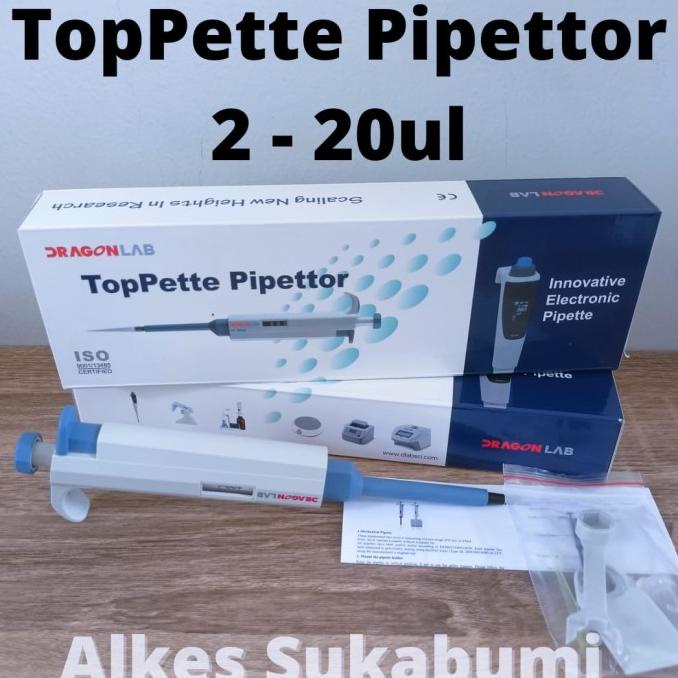 Jual Mikropipet Dragon Lab - Micropipette Dragonlab Variable 2 - 20Ul ...