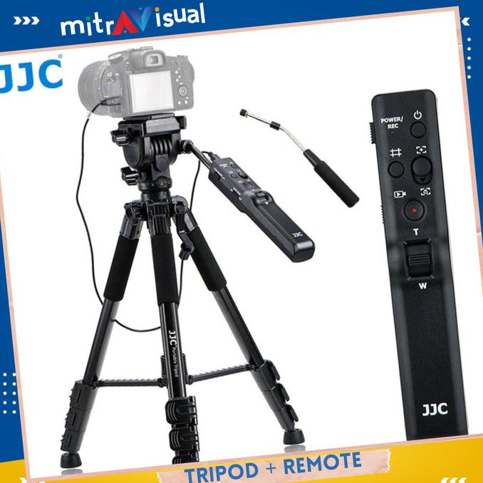Jual JJC Tripod and Remote Control for Sony Mirrorless Camera A7 A6000