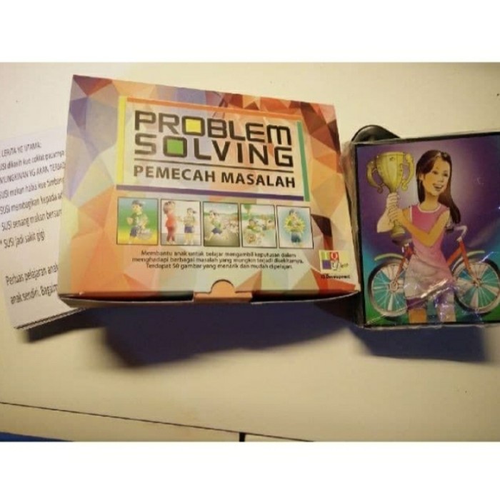 Jual GE TOYS PROBLEM SOLVING KARTU TERAPI WICARA PERILAKU AUTIS PALING ...