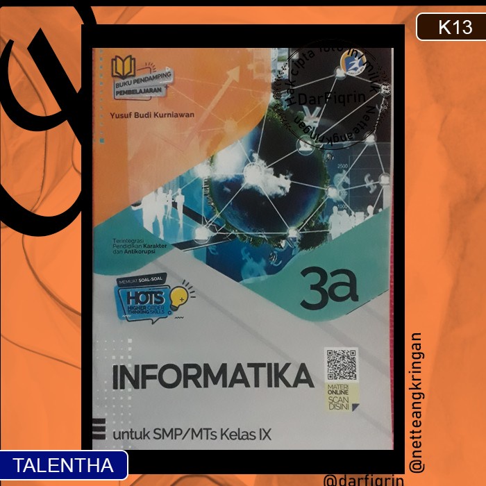 Jual Lks Informatika Kelas 9 Semester 1 Smp Mts K13 Rev 2018 Talentha