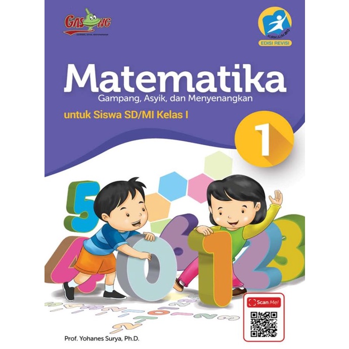 Jual Buku Matematika Gasing Sd K13 Kelas 1 Prof Yohanes Suryaphd Bismamallstore Shopee 5764