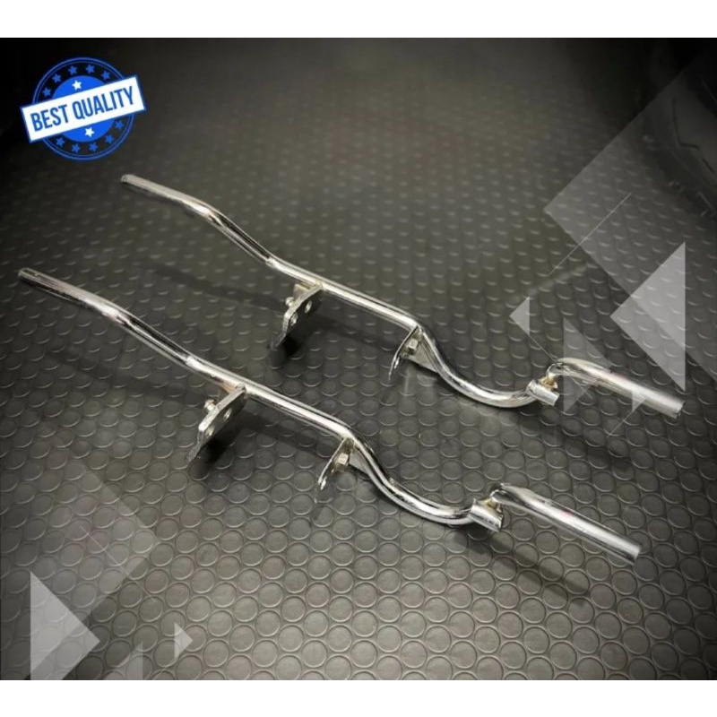 Jual BESI STEP BUSTEP DEPAN RX KING ASLI CROME | Shopee Indonesia