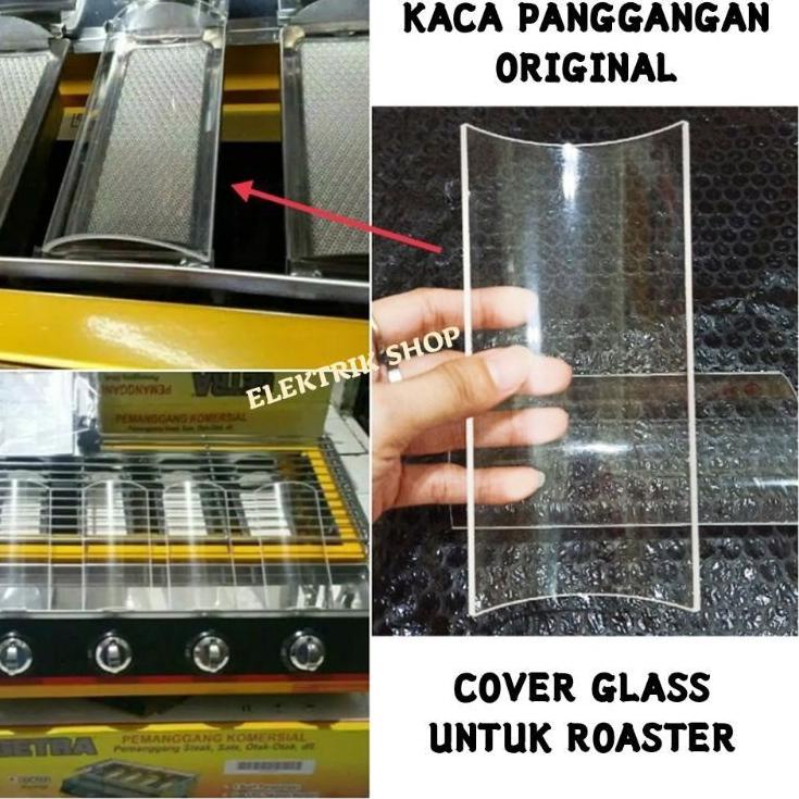 Jual Arrival KACA panggangan roster | kaca kompor bakar roaster ...