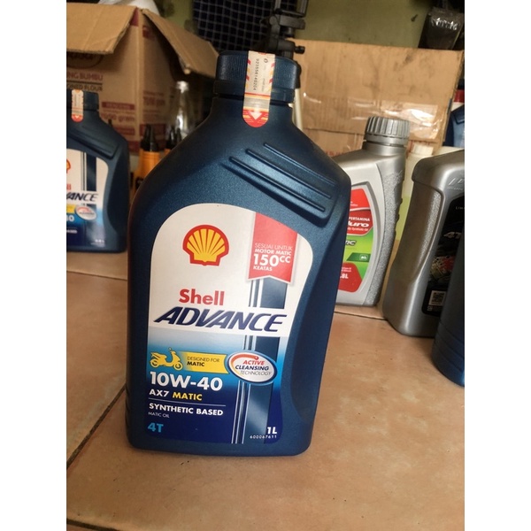 Jual shell advance ax7 matic 1 liter | Shopee Indonesia