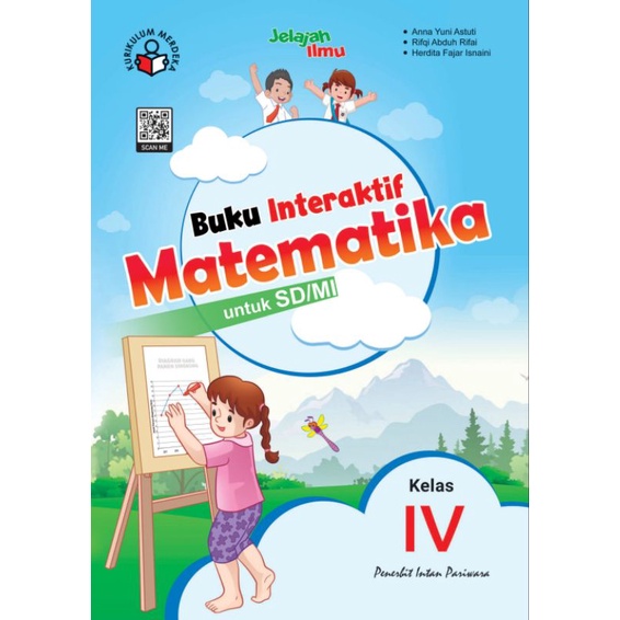 Jual Buku Interaktif Matematika Kelas 4 Sdmi Kurikulum Merdeka Intan Pariwara Tahun 2023 3244