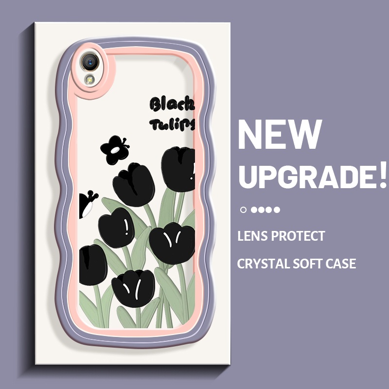 Jual Casing Ponsel untuk OPPO A37 A37F NEO Case pola hitam