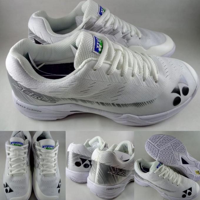 Sepatu Badminton Bulutangkis Yonex Aerus Z White Putih