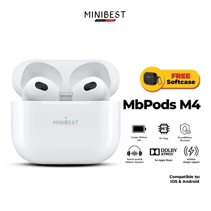 Jual Minibest Tws Mb Pods M Wireless Charging Audio Feature Better