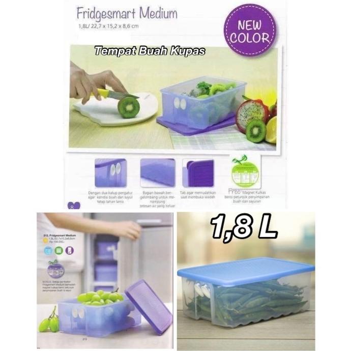 Jual Tempat Buah, sayur, cabe, tomat, Tupperware wadah di Kulkas ...