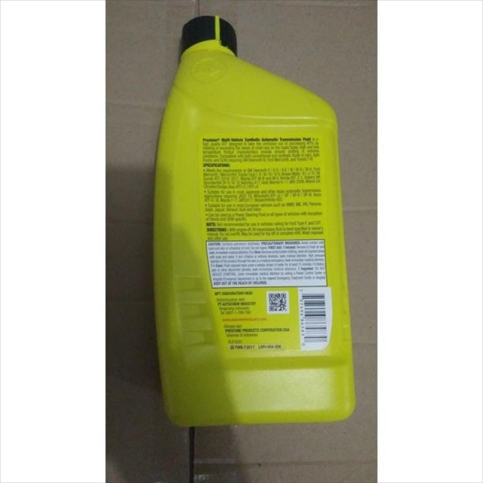 Jual Oli Atf Power Steering Transmisi Fluid Multi Vehicle Prestone 946