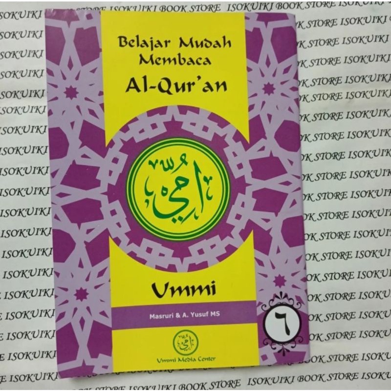 Jual Buku Belajar Mudah Membaca Al Quran Metode Ummi Jilid 6 Shopee