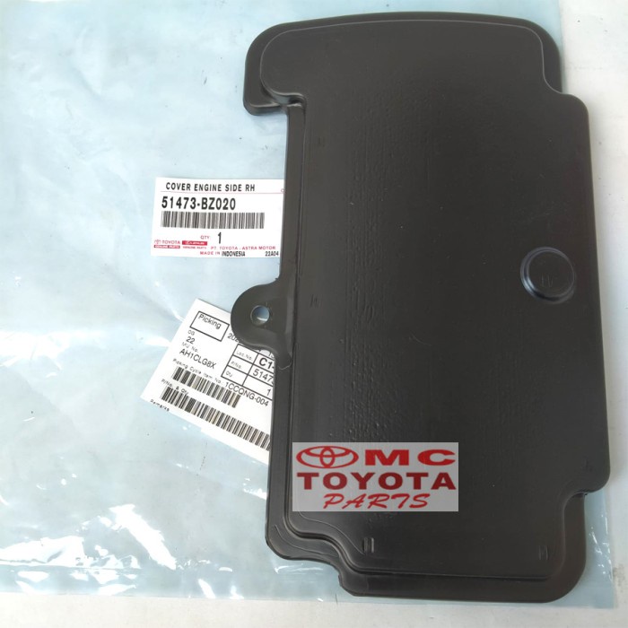 Jual Tutup Cover Deck Dek Bawah Mesin Engine Kanan Avanza Xenia 51473 ...