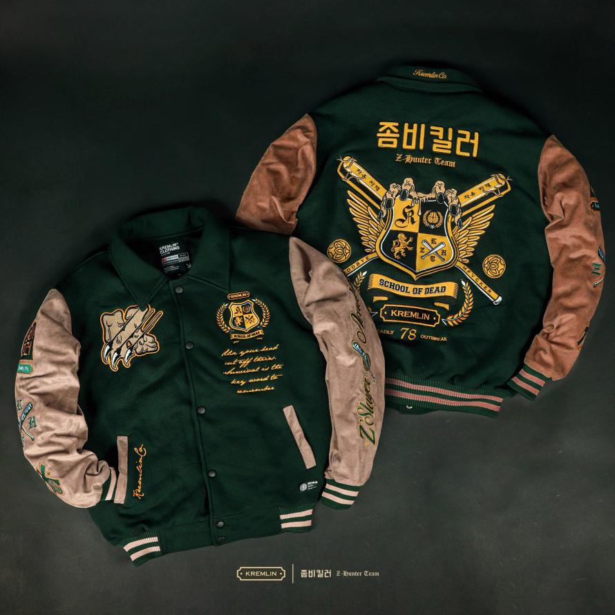Jual Kremlin Varsity Jacket - Z'Academy | Shopee Indonesia