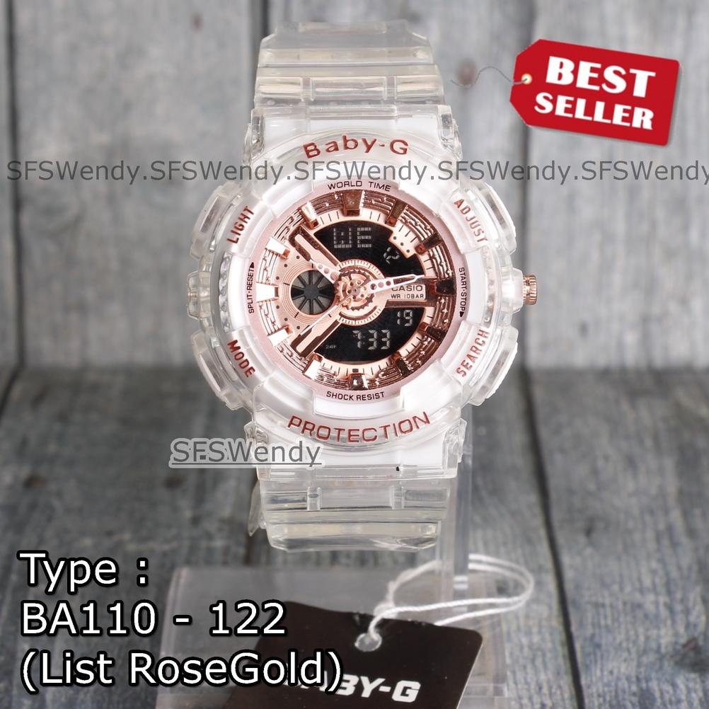 Jual NAW709 Jam tangan DMS Diary Mistery Sarah Baby G Shock BA 110