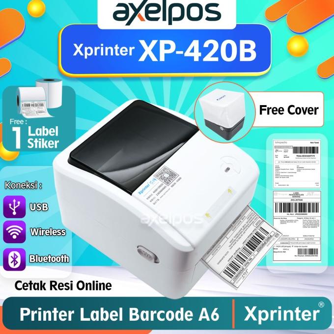 Jual PRINTER BARCODE THERMAL / LABEL XP-420B 110MM / A6 I BI-420B ...