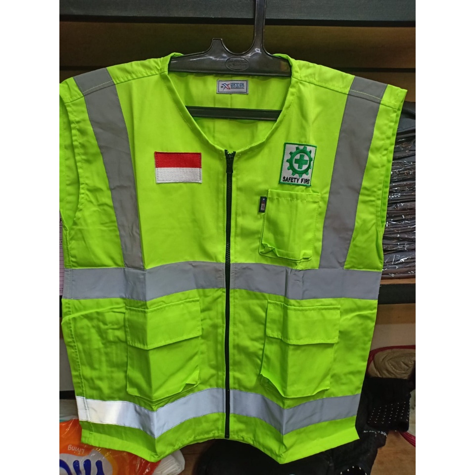 Jual Rompi Proyek Pelindung Baju Kerja Lapangan Multifungsi Serbaguna