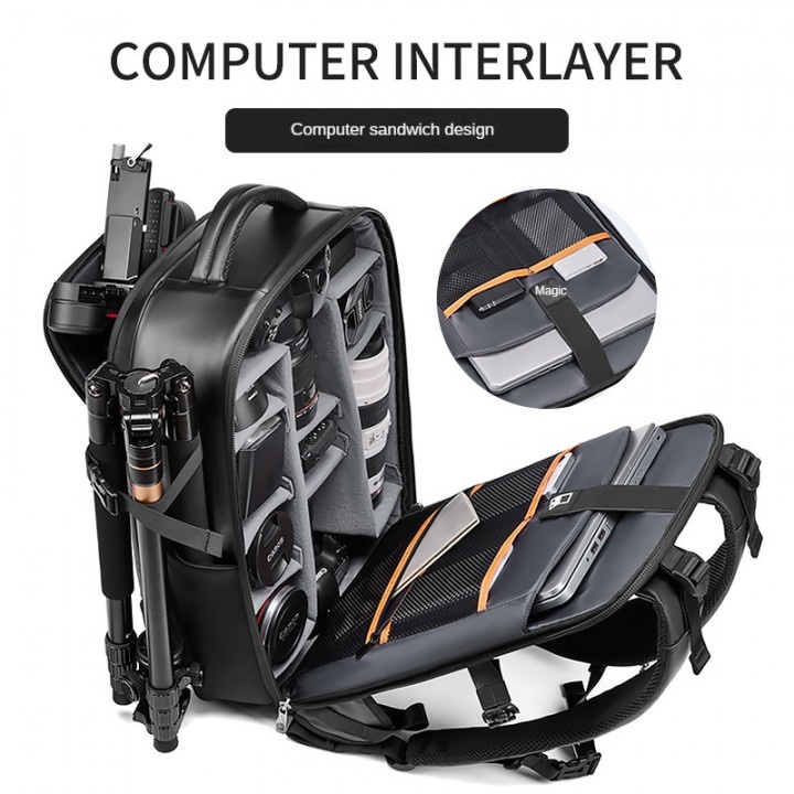 Jual OUTWALK 6166 Premium Backpack Bag Tas Kamera DSLR Ransel Laptop ...