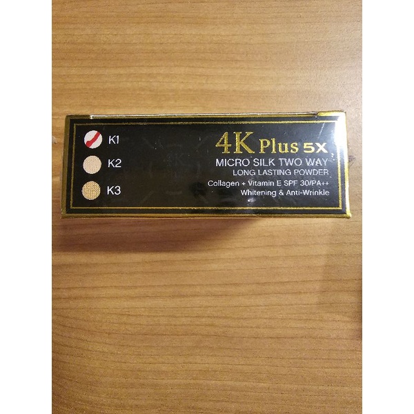 Jual 4K Plus Powder Micro Silk Two Way Long Lasting SPF 30 PS++ ...