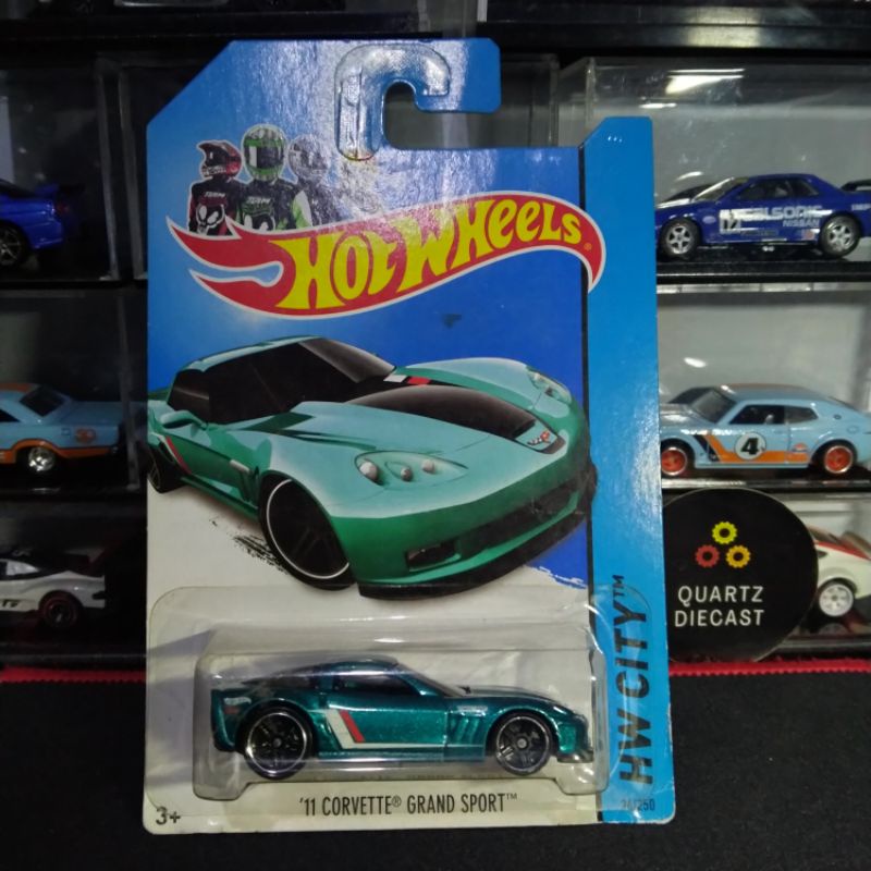 Hot Wheels ’11 Corvette Grand Sport – HW Digital Circuit 2/10, Treasure Hunt - View #6