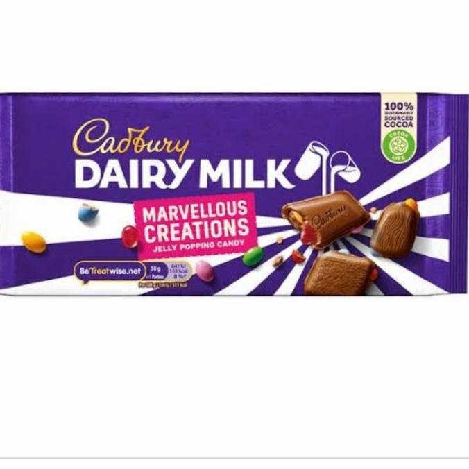 Jual CADBURY DAIRY MILK JELLY POPPING CANDY Shopee Indonesia