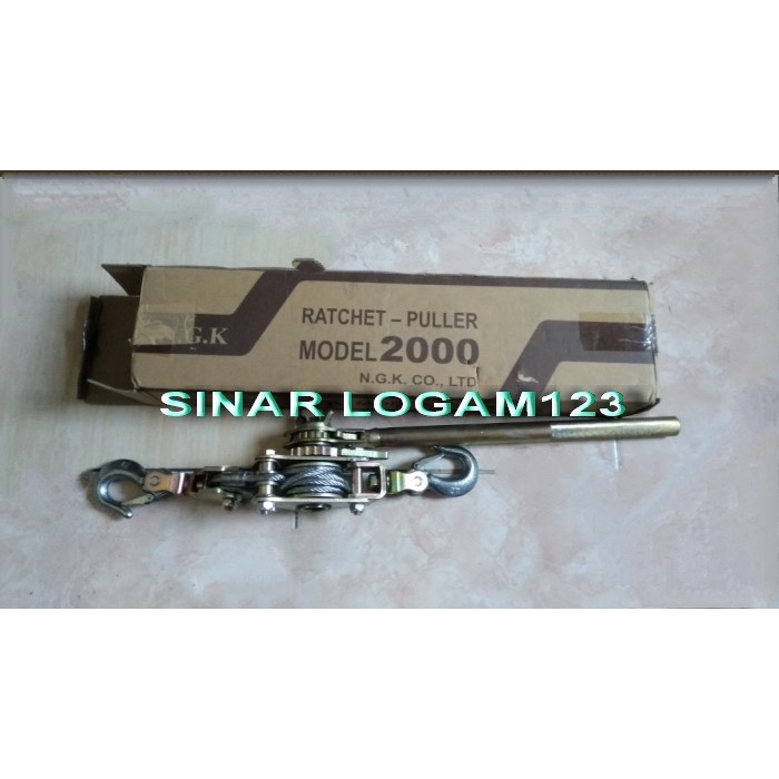 Jual Trekerki Hand Ratchet Puller Ngk 2000(2 Ton) Shopee Indonesia