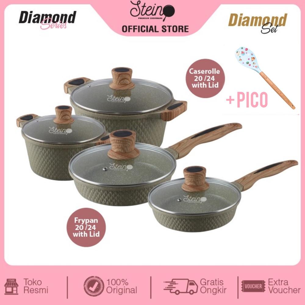 Jual Ina Panci Steincookware Paket Diamond Set Stein Diamond Series