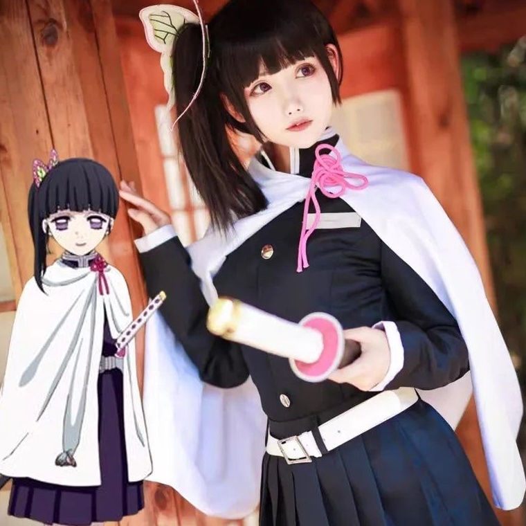 Jual Pasti Laku (COD) BAJU COSPLAY KANAO TSUYURI KIMETSU NO YAIBA DEMON ...