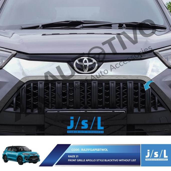 Jual RAIZE 21 Front Grille Apollo Style Blacktivo Phantom Black ...
