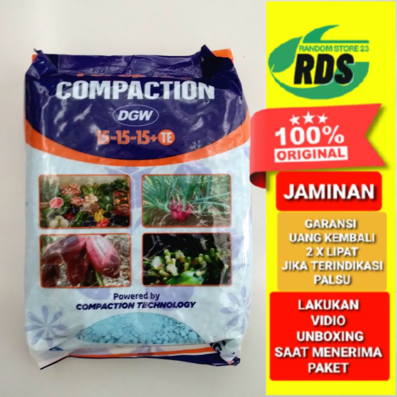 Jual PUPUK NPK DGW COMPACTION 15 15 15 + TE 1KG | Shopee Indonesia