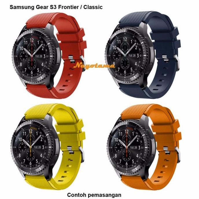 Jual Produk Baru 22Mm Tali Jam Samsung Gear S3 Frontier Classic