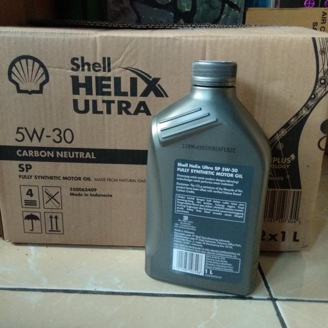 Jual Shell Helix Ultra W Carbon Neutral Sp Fully Synthetic Original Shopee Indonesia