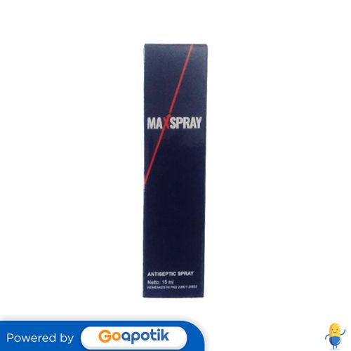 Jual MAXSPRAY ANTISEPTIC SPRAY 15 ML | Shopee Indonesia
