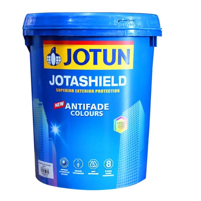Jual CAT JOTUN JOTASHIELD ANTIFADE COLOURS 20 L SNOW WHITE 6317