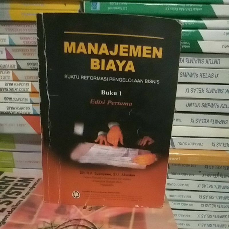 Jual Buku Manajemen Biaya Buku 1 Edisi Pertama Penerbit Bpfe | Shopee ...