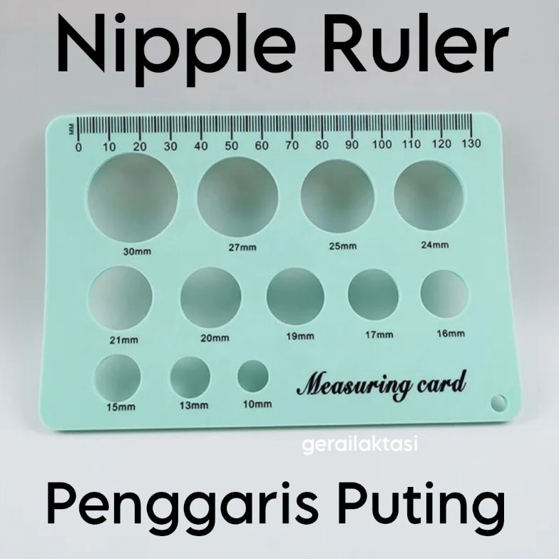 Jual Murah Penggaris Diameter Puting Nipple Ruler Untuk Mengukur