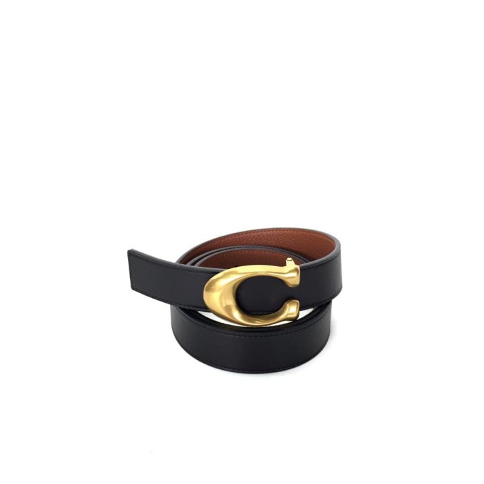Jual ikat pinggang Pria Coach belt Sculpted Reversible Shopee Indonesia