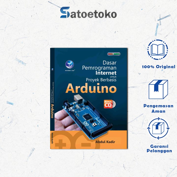 Jual Dasar Pemrograman Internet Untuk Proyek Berbasis Arduino + CD ...