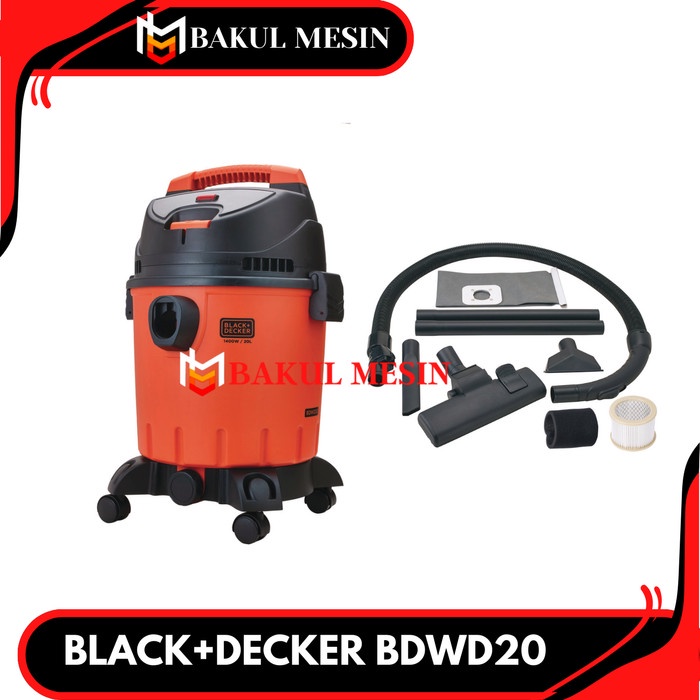 Jual BDWD20 BLACK DECKER BDWD 20 mesin vacum vacuum cleaner 20L WET