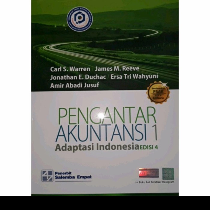 Jual PROMO!!! PENGANTAR AKUNTANSI 1-ADAPTASI INDONESIA EDISI 4- WARREN ...