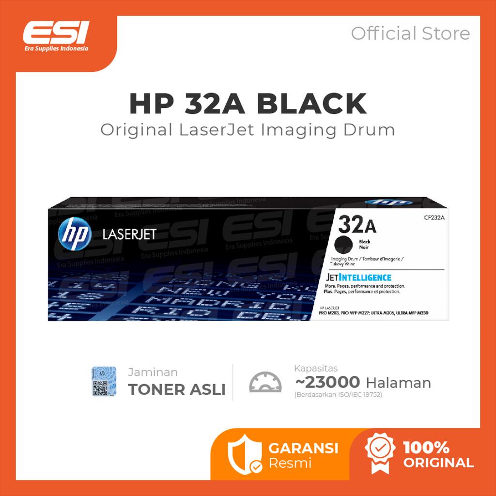 Jual HP 32A Black Original LaserJet Imaging Drum (CF232A) | Shopee ...