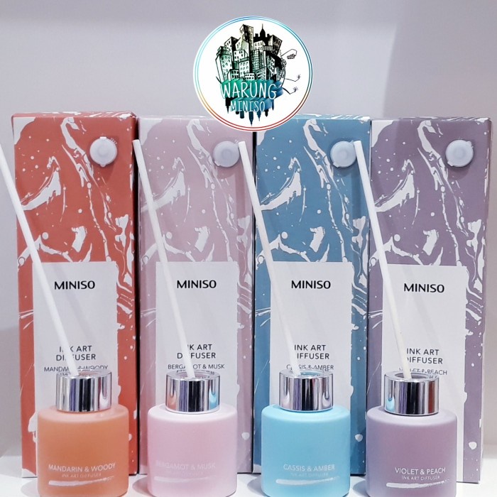 Jual Miniso Ink Art Diffuser Pengharum Ruangan 50ml Shopee Indonesia
