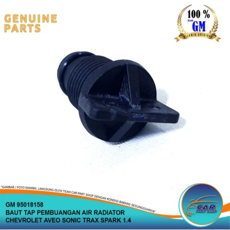 Jual BAUT TAP PEMBUANGAN AIR RADIATOR CHEVROLET AVEO SONIC TRAX SPARK 1 ...