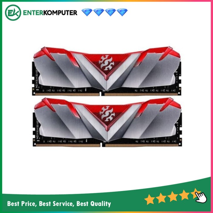 Jual ADATA DDR4 XPG GAMMIX D30 PC25600 3200MHz 16GB 2X8GB Dual Channel Shopee Indonesia