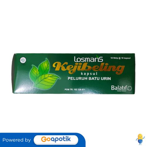 Jual LOSMANS KEJIBELING BOX 100 KAPSUL | Shopee Indonesia