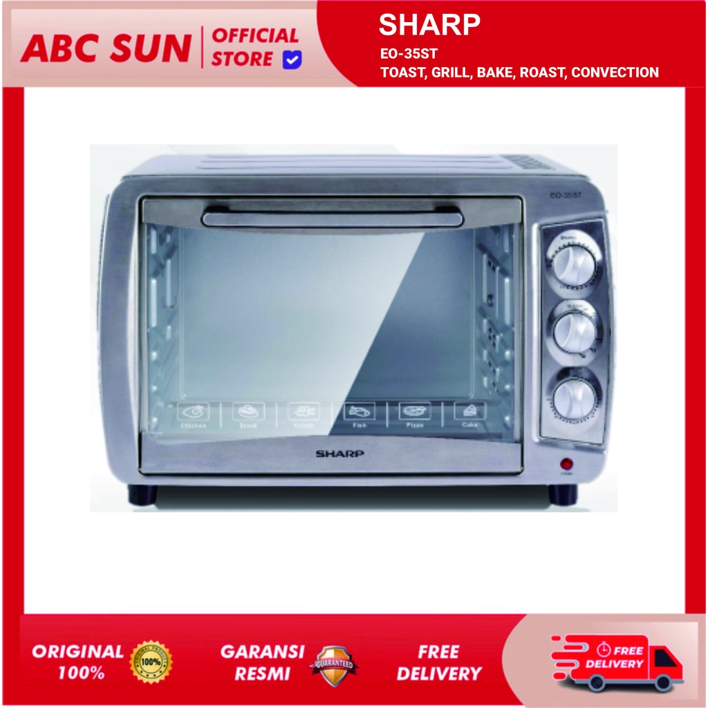 Jual Sharp EO-35SL Electric Oven 35 Liter | Shopee Indonesia