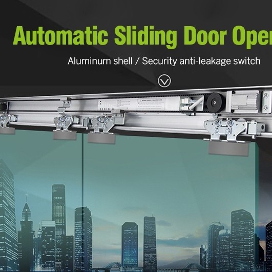 Jual Automatic Sliding Door Mesin Pintu Otomatis kaca kayu Autodoor