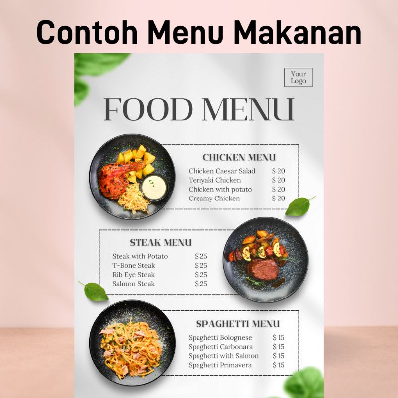 Jual JASA MENU MAKANAN MENARIK DAN KEKINIAN | Shopee Indonesia