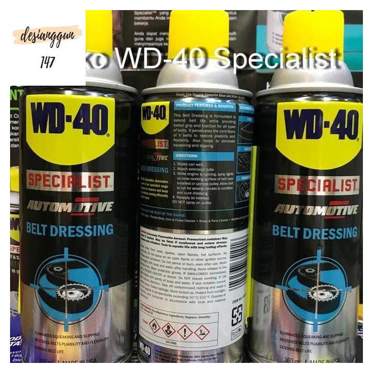 Jual WD 40 Belt Dressing / WD40 Belt Dressing desianggun147 Shopee