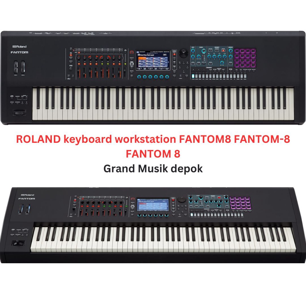 Jual ROLAND keyboard workstation FANTOM8 FANTOM-8 FANTOM 8 | Shopee ...