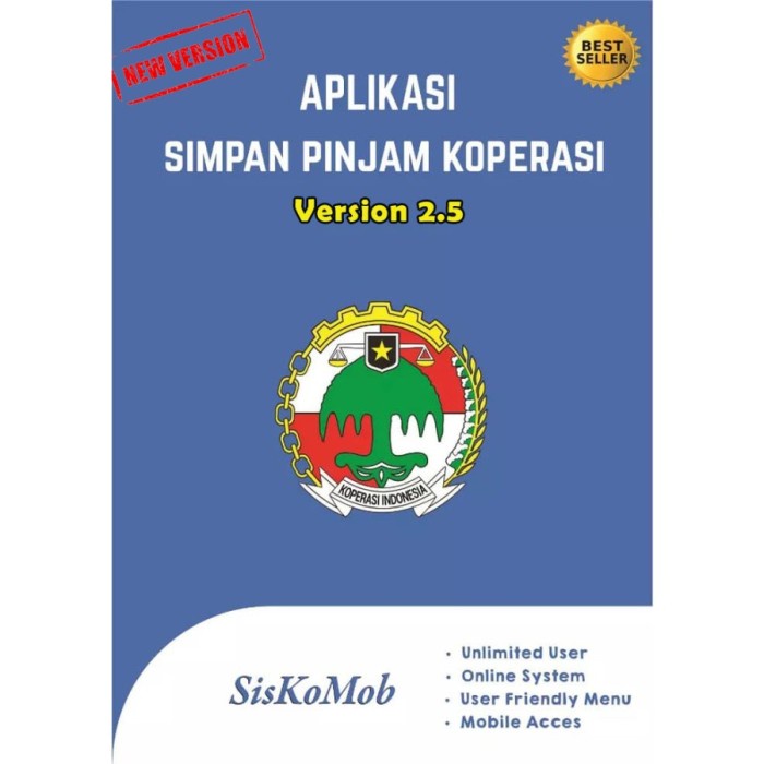 Jual Aplikasi Simpan Pinjam Softwar3 Aplikasi Koperasi 2.5 | Shopee ...